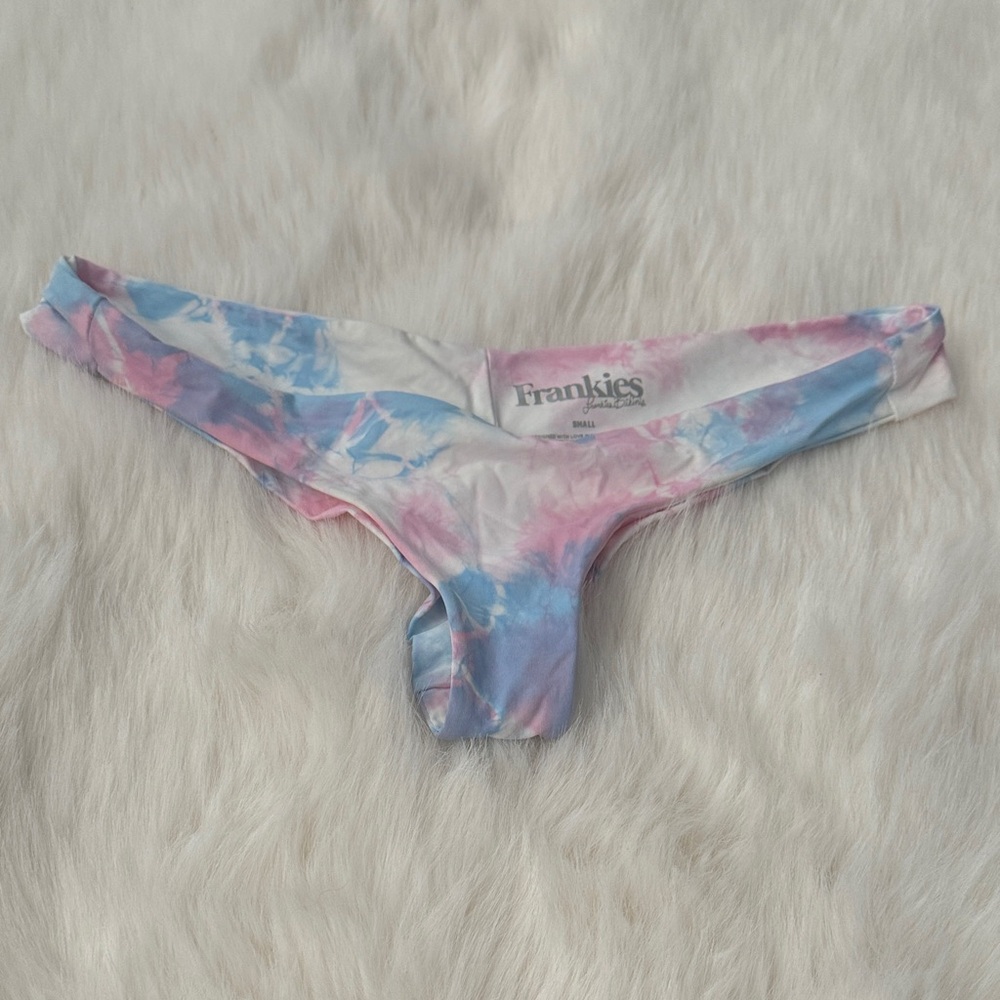 Frankie's Bikinis Pastel Tie-Dye Bikini Bottom